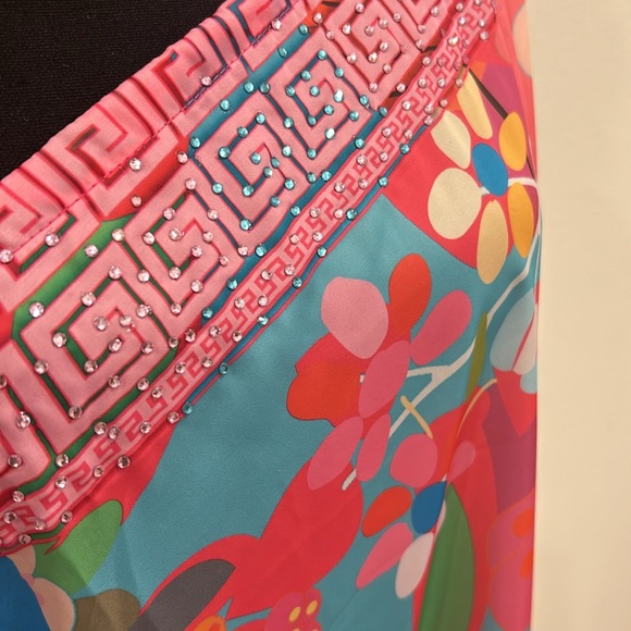 RANEES Asymmetrical One-Shoulder Neck Cover-Up ... - Picture 2 of 8